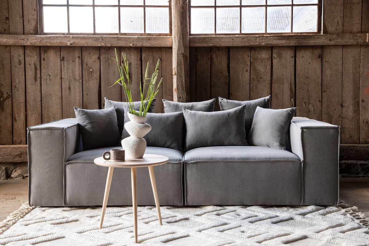 Gillholmen 3-sits soffa GRÅ