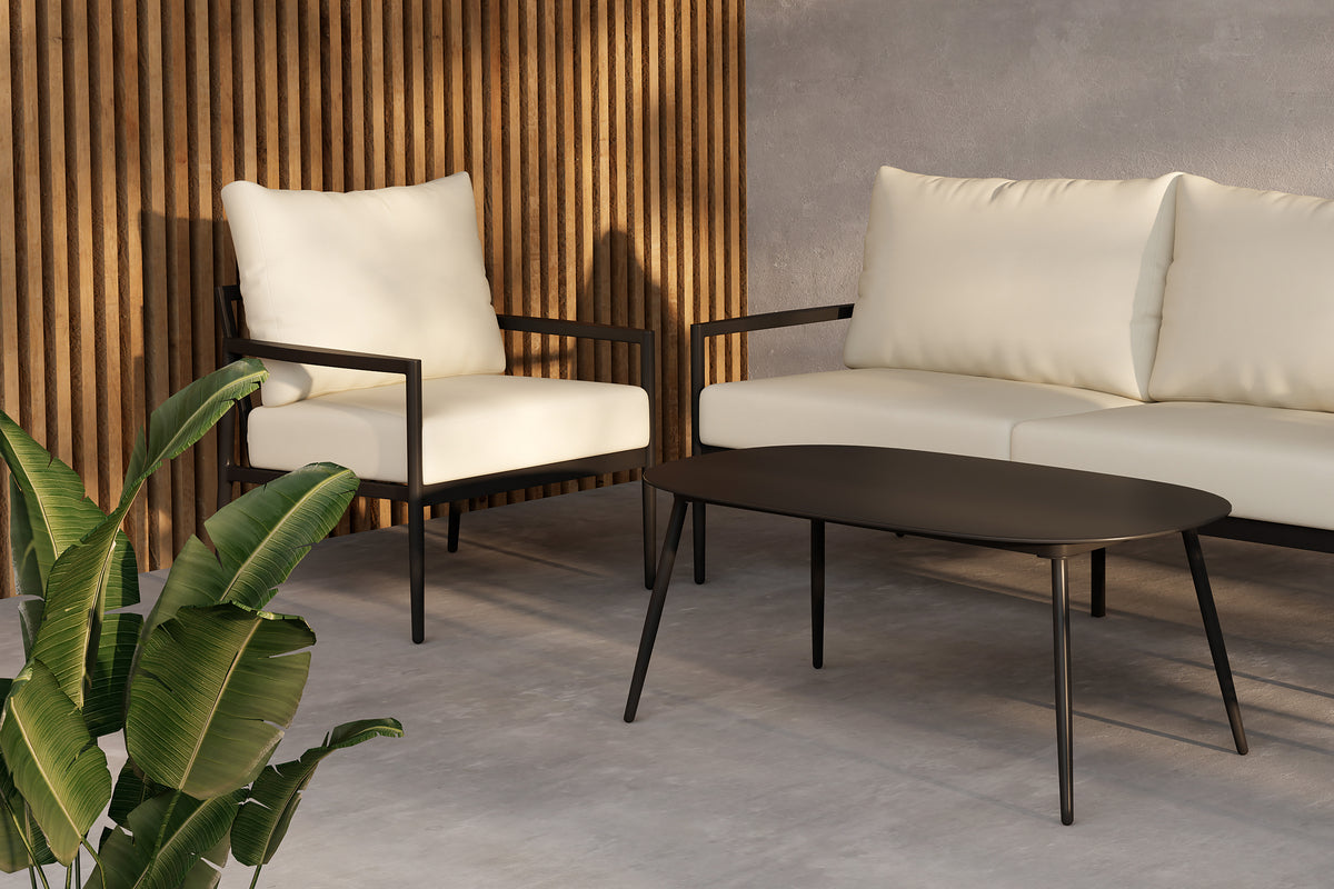 Taromina Lounge Set Svart