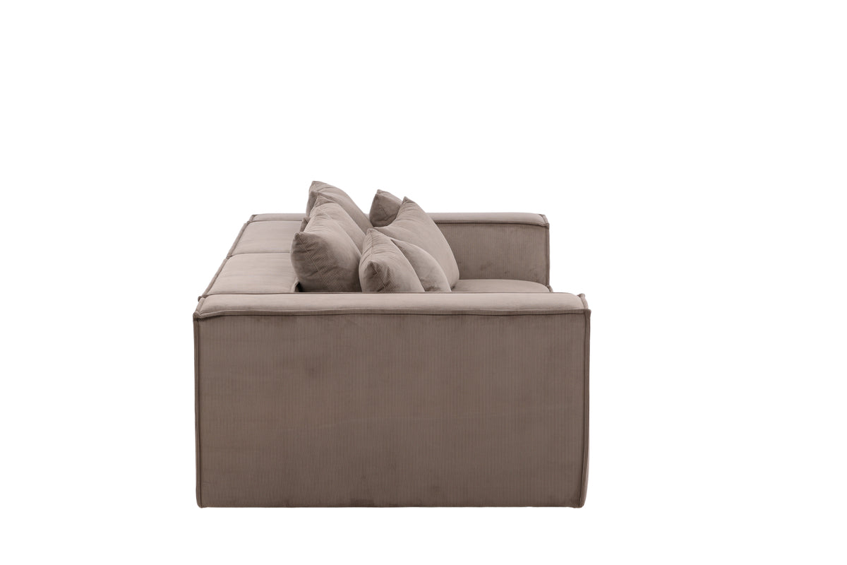 Gillholmen 3-sits soffa Brun