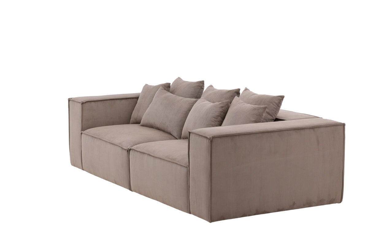 Gillholmen 3-sits soffa Brun