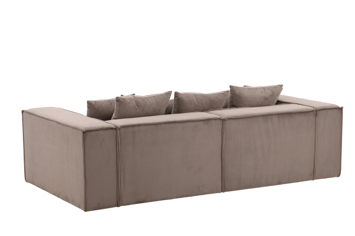 Gillholmen 3-sits soffa Brun