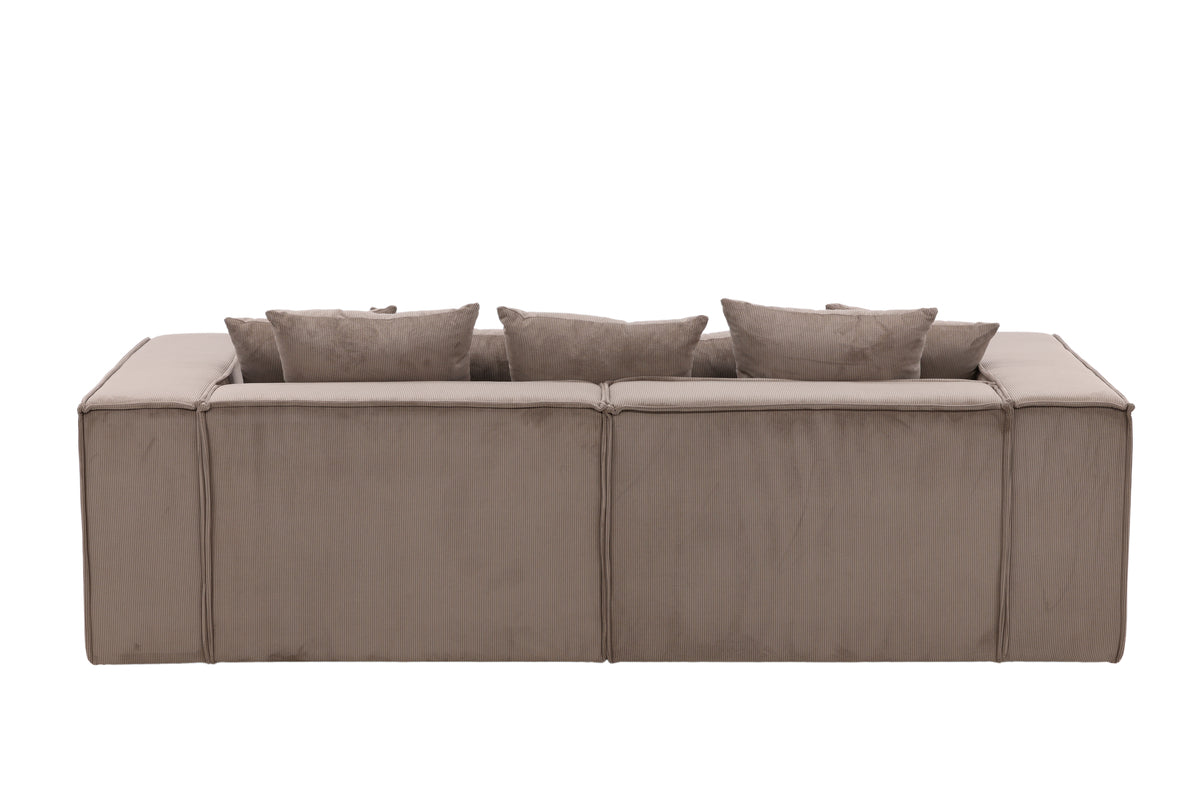 Gillholmen 3-sits soffa Brun