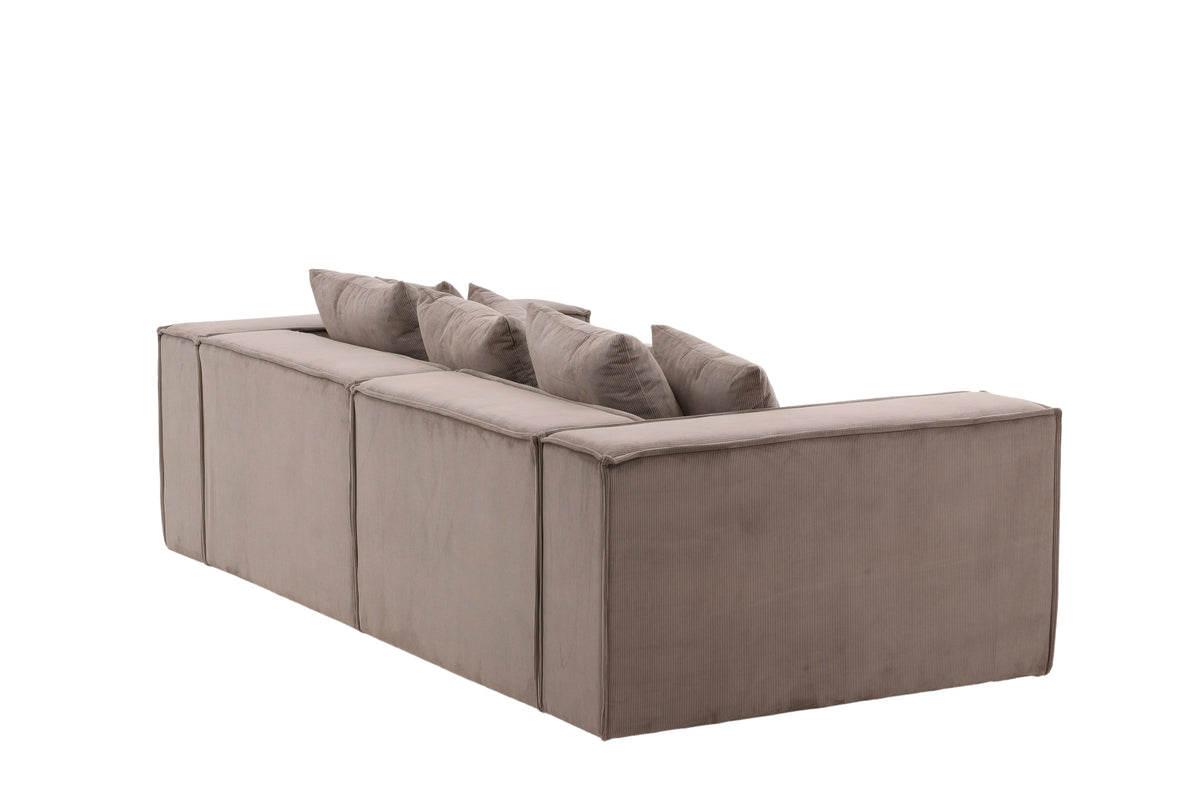 Gillholmen 3-sits soffa Brun