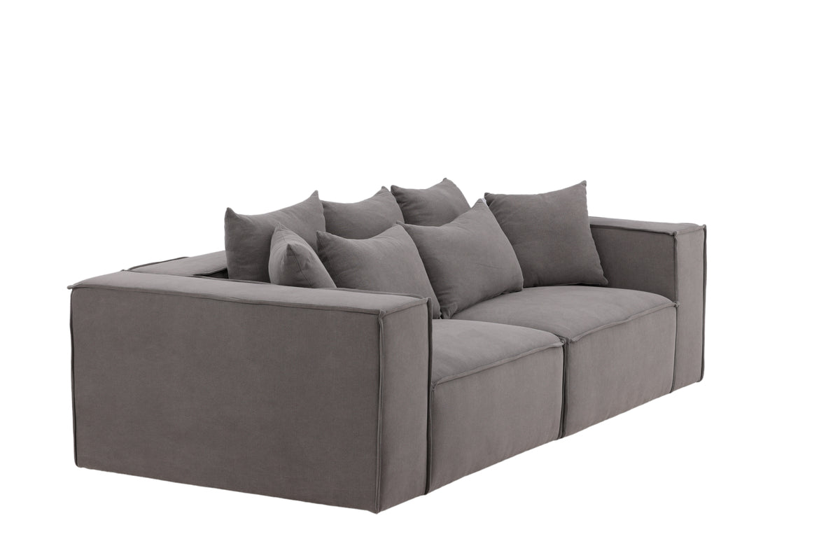 Gillholmen 3-sits soffa GRÅ