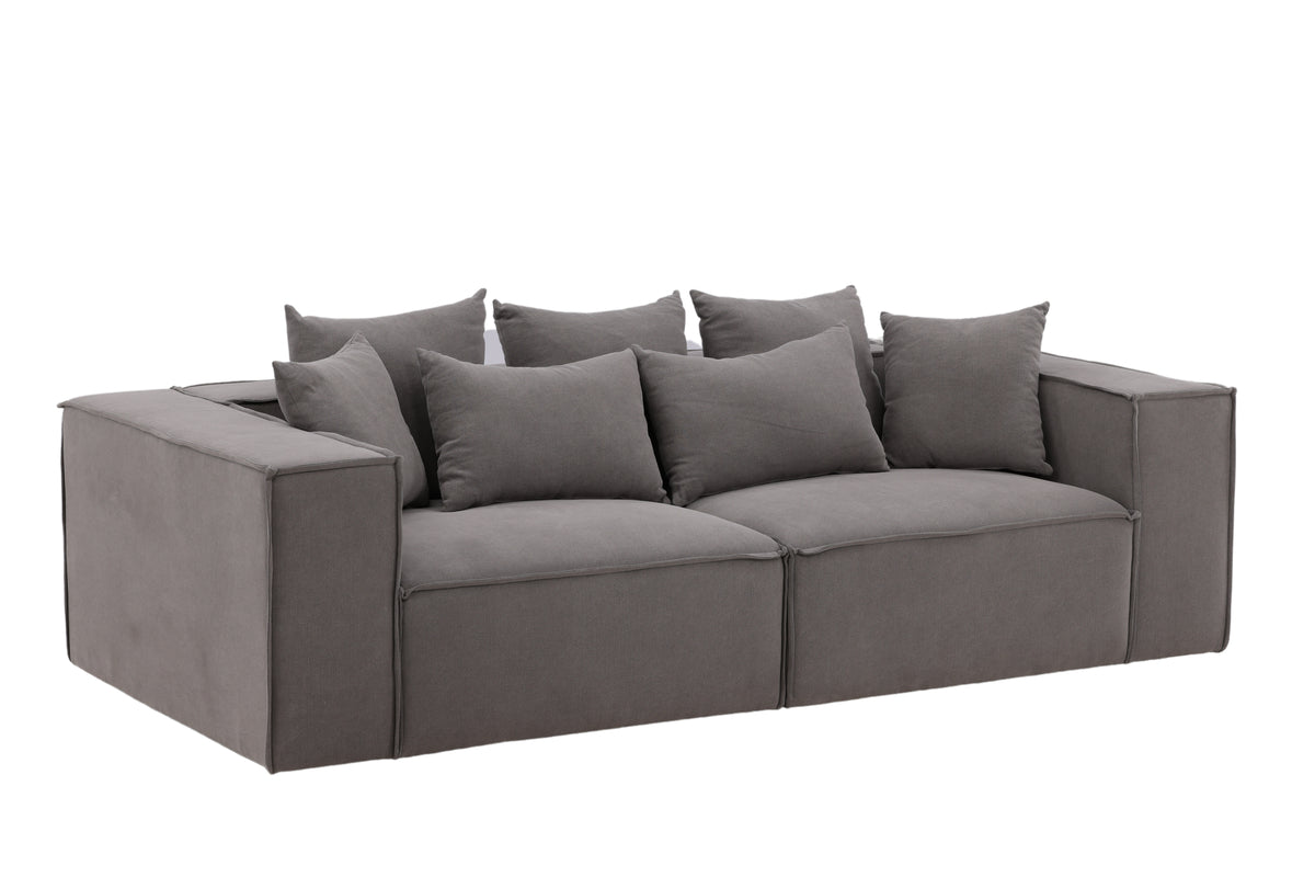 Gillholmen 3-sits soffa GRÅ
