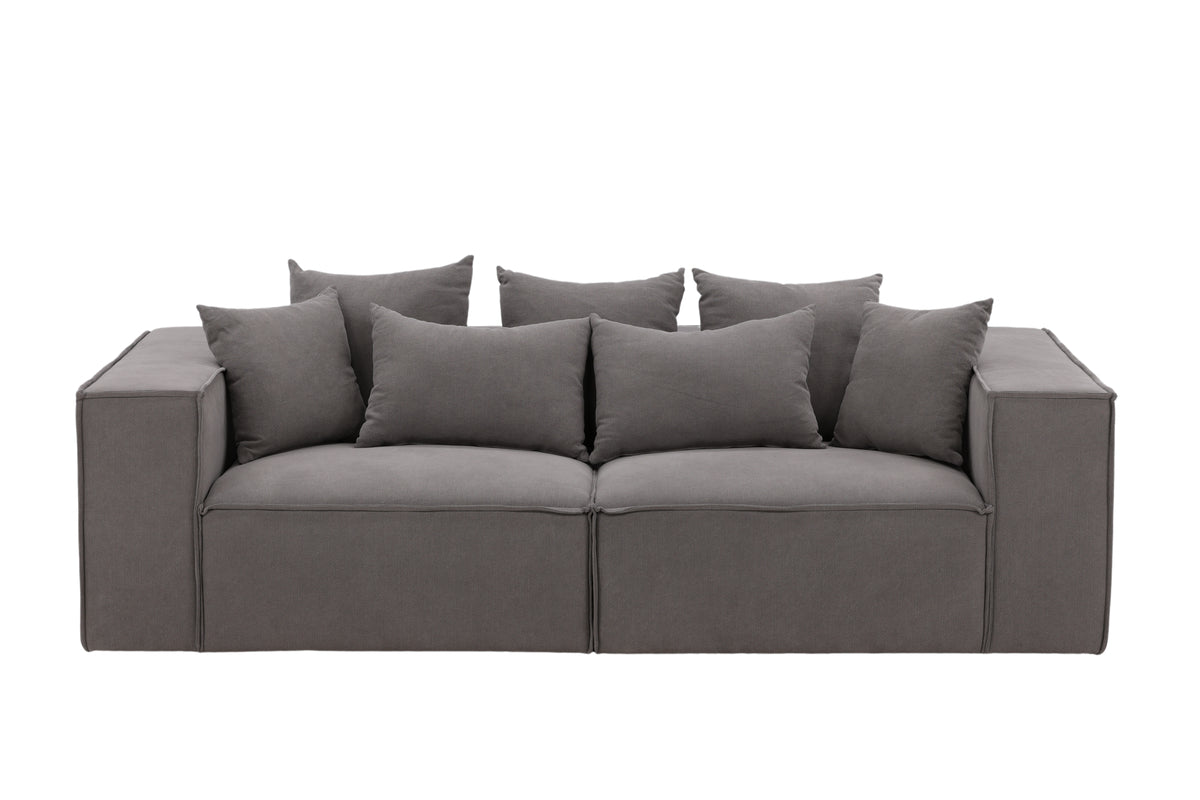Gillholmen 3-sits soffa GRÅ