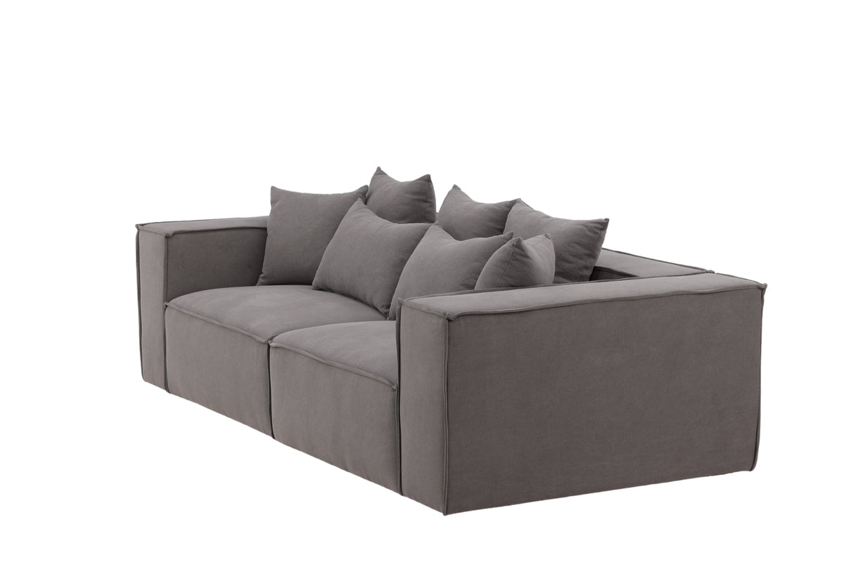 Gillholmen 3-sits soffa GRÅ