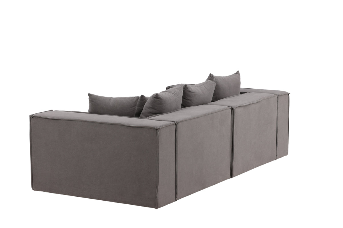 Gillholmen 3-sits soffa GRÅ