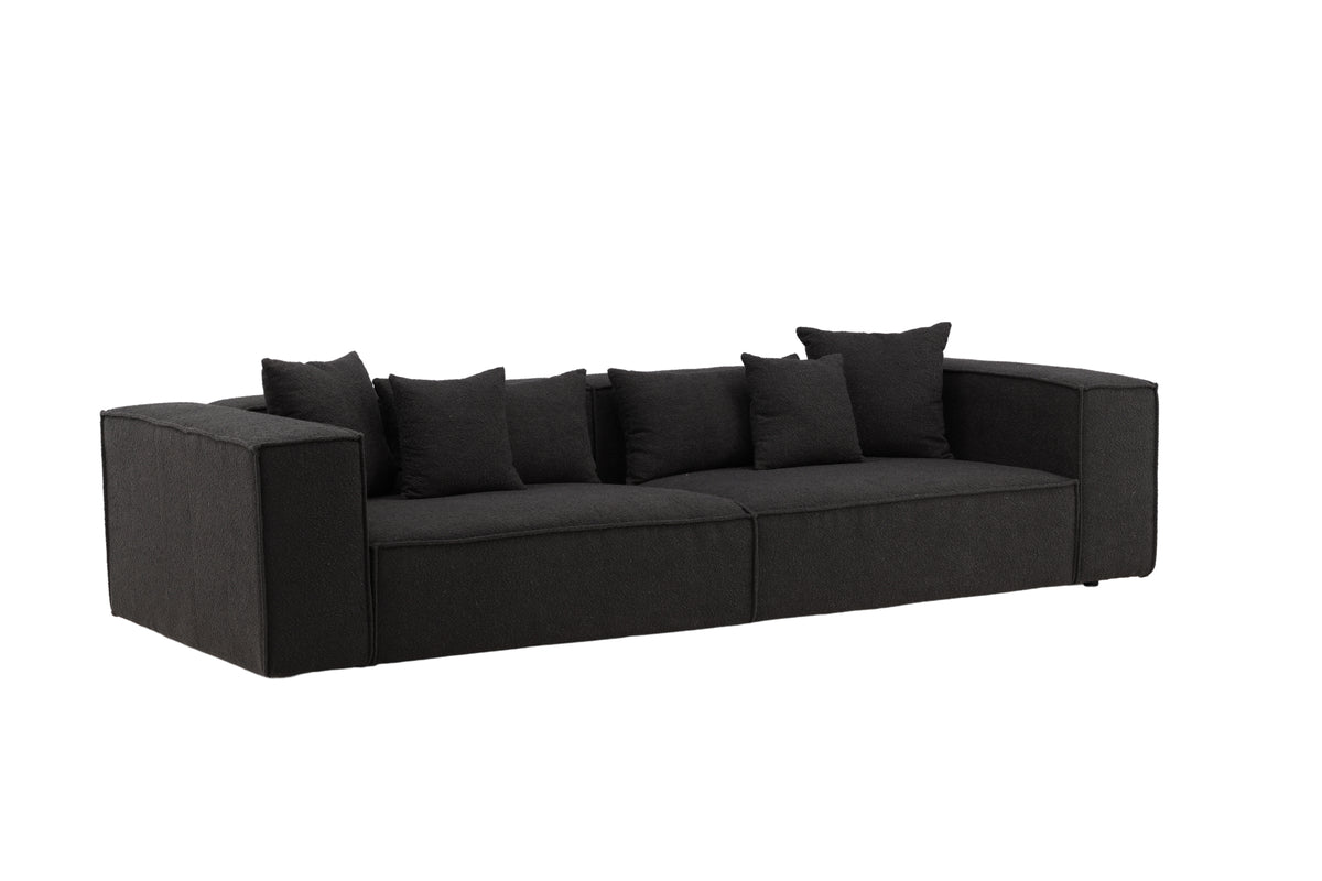 Gillholmen 3-sits soffa Svart