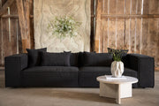 Gillholmen 3-sits soffa Svart