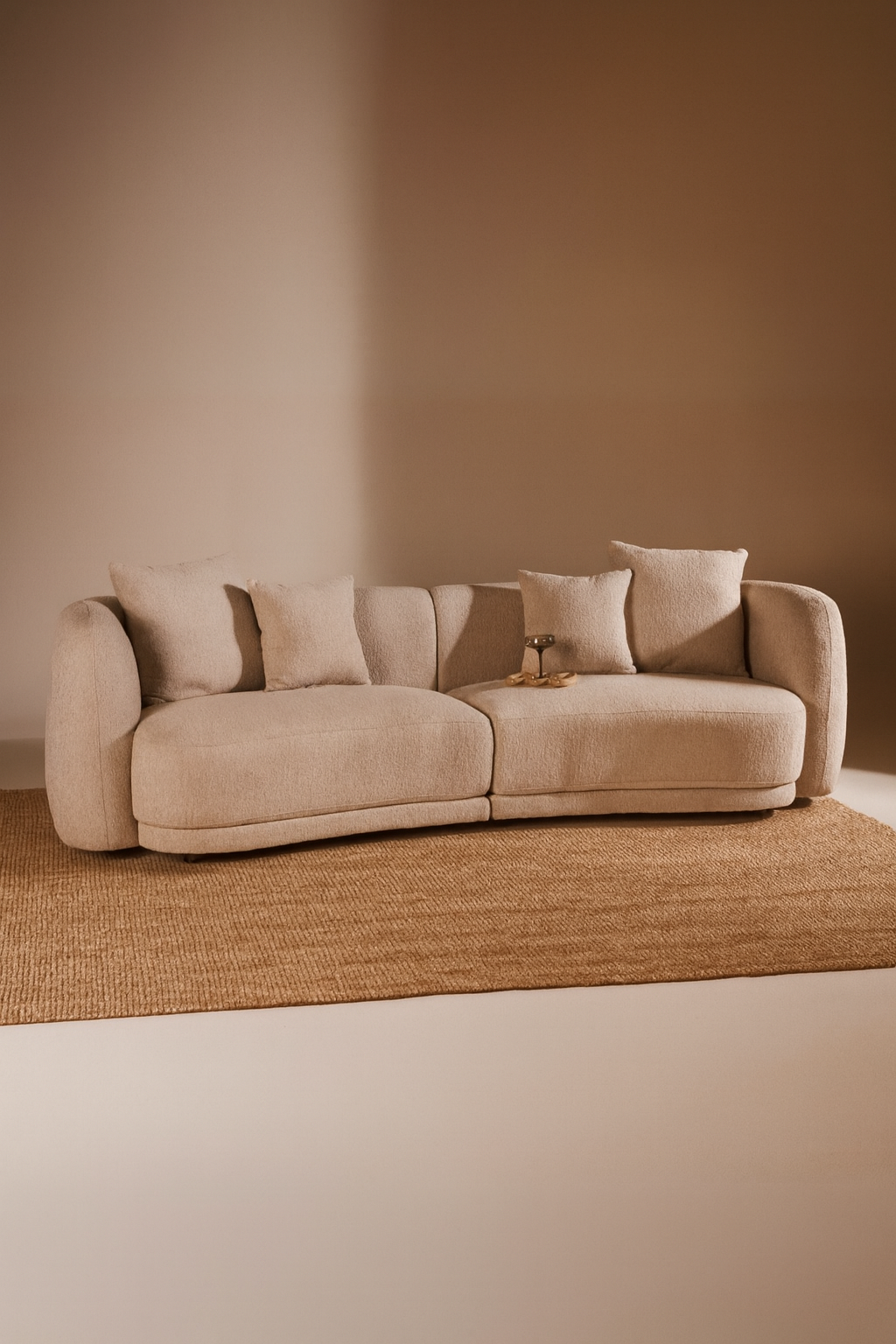 Cielo 3-sits soffa Beige